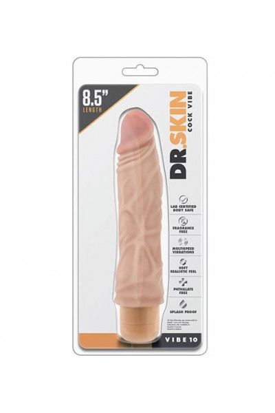 Телесный вибратор-реалистик Cock Vibe 10 - 21,6 см. Телесный вибратор-реалистик Cock Vibe 10 - 21,6 см.