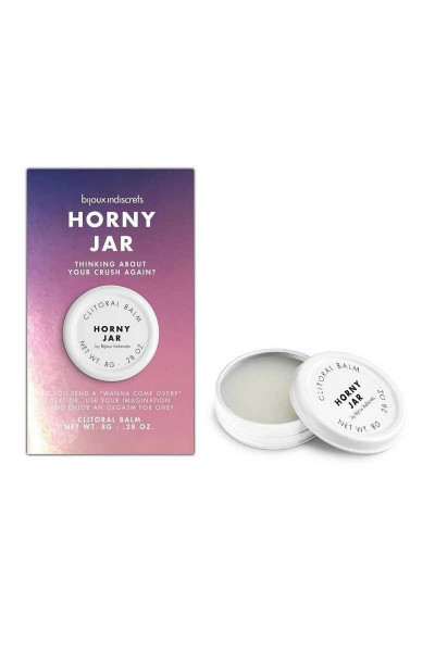 Возбуждающий бальзам для клитора HORNY JAR - 8 гр. Возбуждающий бальзам для клитора HORNY JAR - 8 гр.