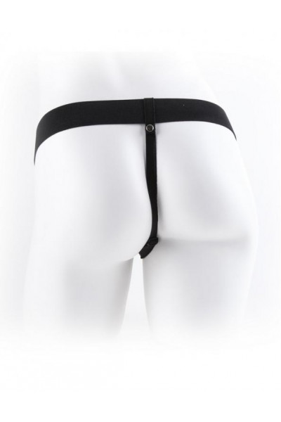 Телесный полый страпон Hollow Strap-On with Balls - 18,9 см. Телесный полый страпон Hollow Strap-On with Balls - 18,9 см.