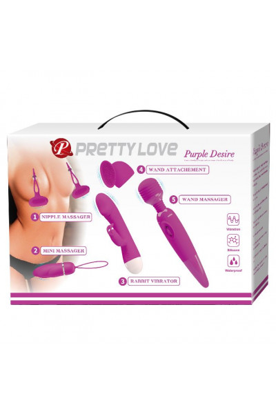 Женский вибронабор Purple Desire Женский вибронабор Purple Desire