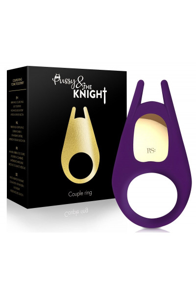 Фиолетовое эрекционное виброкольцо Rianne S Pussy The Knight Фиолетовое эрекционное виброкольцо Rianne S Pussy The Knight