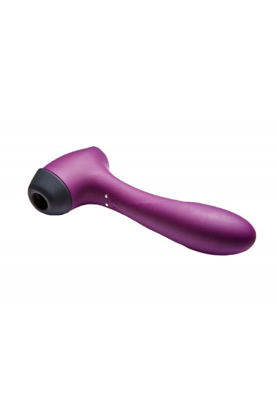 Фиолетовый вакуумный бесконтактный стимулятор клитора и вибратор Halo Фиолетовый вакуумный бесконтактный стимулятор клитора и вибратор Halo