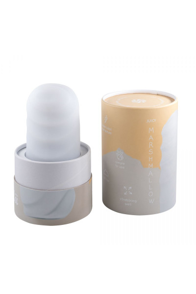 Белый мастурбатор Marshmallow Maxi Juicy Белый мастурбатор Marshmallow Maxi Juicy