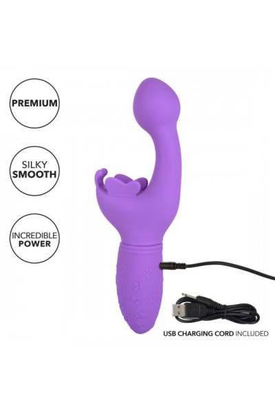 Фиолетовый вибратор-кролик Rechargeable Butterfly Kiss Фиолетовый вибратор-кролик Rechargeable Butterfly Kiss