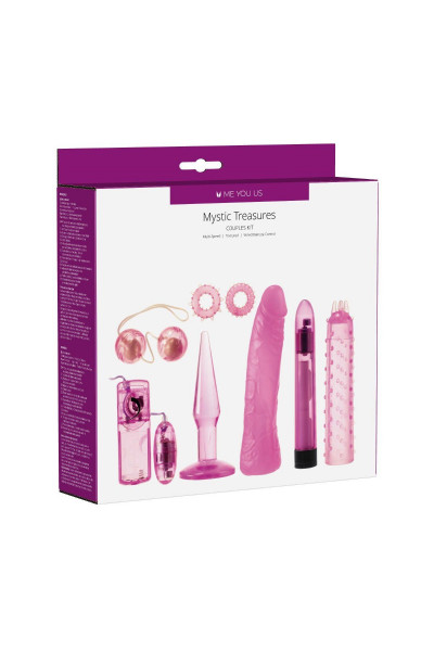 Розовый вибронабор Mystic Treasures Couples Kit Розовый вибронабор Mystic Treasures Couples Kit