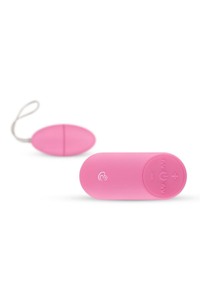 Розовое виброяйцо Vibrating Egg с пультом ДУ Розовое виброяйцо Vibrating Egg с пультом ДУ