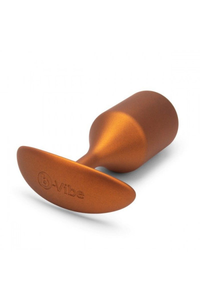 Пробка для ношения цветы бронзы B-vibe Snug Plug 4 - 14 см. Пробка для ношения цветы бронзы B-vibe Snug Plug 4 - 14 см.