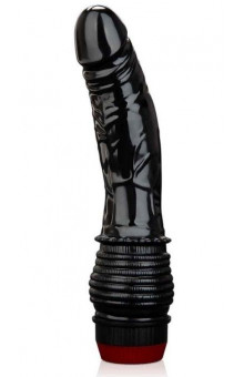 Черный анальный вибратор 4.75 Vibrating Anal Dildo