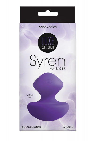 Фиолетовый универсальный вибромассажер Luxe Syren Massager Фиолетовый универсальный вибромассажер Luxe Syren Massager