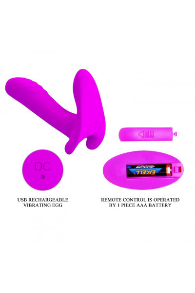 Лиловый мультифункциональный вибратор Remote Control Massager Лиловый мультифункциональный вибратор Remote Control Massager