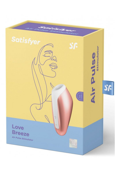 Бронзовый вакуумный массажер Love Breeze Бронзовый вакуумный массажер Love Breeze