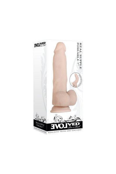 Гибкий фаллоимитатор Real Supple Poseable - 17,8 см. Гибкий фаллоимитатор Real Supple Poseable - 17,8 см.
