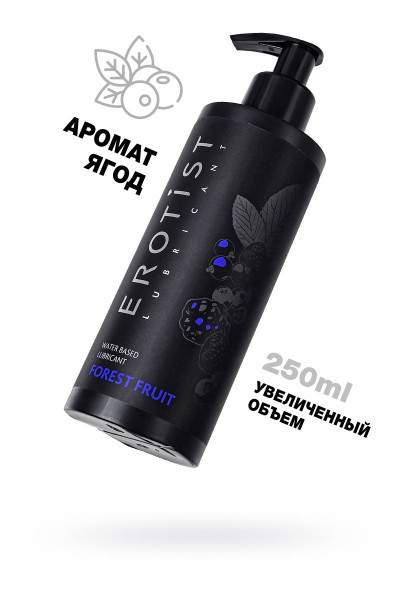 Лубрикант на водной основе Erotist Forest Fruit с ароматом лесных ягод - 250 мл. Лубрикант на водной основе Erotist Forest Fruit с ароматом лесных ягод - 250 мл.