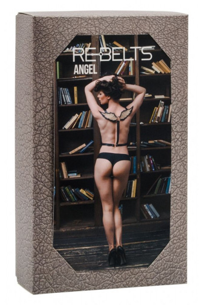 Портупея с крылышками Angel Black Портупея с крылышками Angel Black