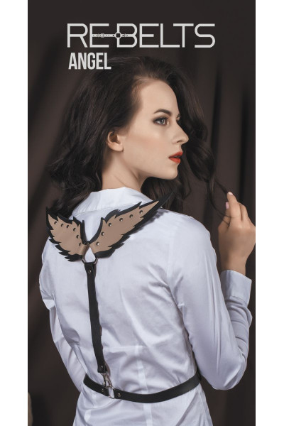 Портупея с крылышками Angel Black Портупея с крылышками Angel Black