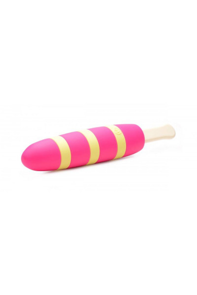 Ярко-розовый вибростимулятор-эскимо 10X Popsicle Vibrator - 21,6 см. Ярко-розовый вибростимулятор-эскимо 10X Popsicle Vibrator - 21,6 см.