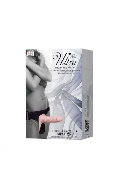 Женский страпон с вибрацией и вагинальной пробкой Ultra Passionate Harness - 18 см. Женский страпон с вибрацией и вагинальной пробкой Ultra Passionate Harness - 18 см.