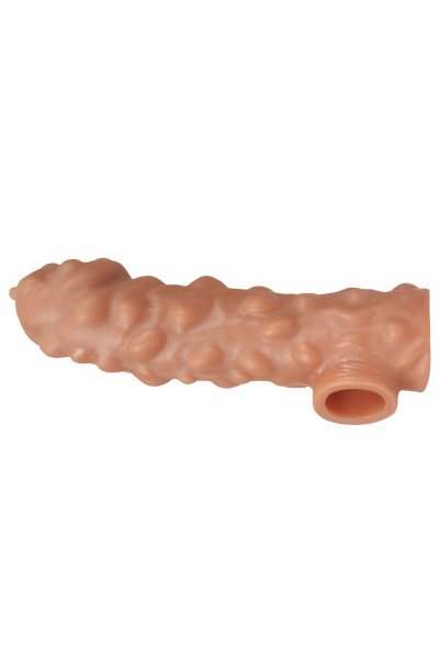 Насадка на фаллос с крупными бугорками Cock Sleeve 003 Size M - 15,6 см. Насадка на фаллос с крупными бугорками Cock Sleeve 003 Size M - 15,6 см.