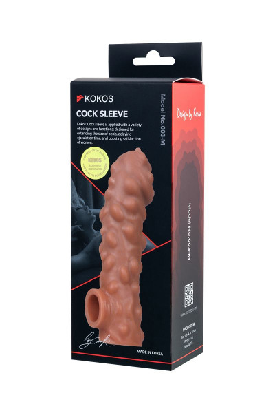 Насадка на фаллос с крупными бугорками Cock Sleeve 003 Size M - 15,6 см. Насадка на фаллос с крупными бугорками Cock Sleeve 003 Size M - 15,6 см.