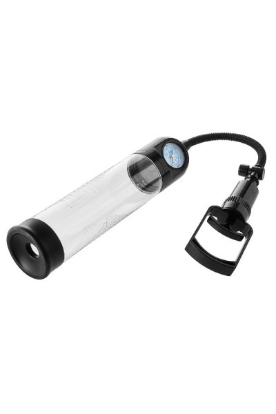 Прозрачная вакуумная помпа с манометром Deluxe Penis Pump Прозрачная вакуумная помпа с манометром Deluxe Penis Pump