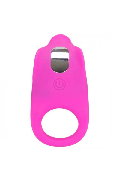 Ярко-розовое эрекционное виброкольцо Silicone Rechargeable Teasing Enhancer Ярко-розовое эрекционное виброкольцо Silicone Rechargeable Teasing Enhancer