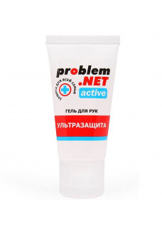 Обеззараживающий гель для рук Problem.net Active - 30 гр.