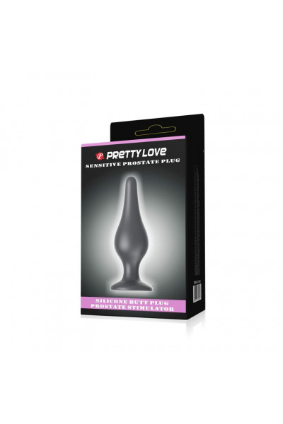 Анальная пробка на присоске среднего размера Sensitive Prostate Plug - 14 см. Анальная пробка на присоске среднего размера Sensitive Prostate Plug - 14 см.