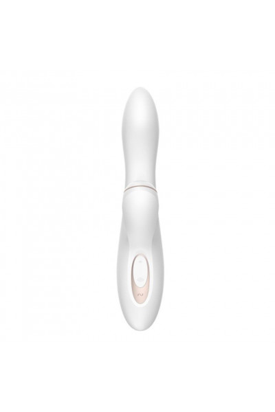 Вибромассажер с вакуумно-волновой клиторальной стимуляцией Satisfyer Pro + G-Spot - 22 см. Вибромассажер с вакуумно-волновой клиторальной стимуляцией Satisfyer Pro + G-Spot - 22 см.