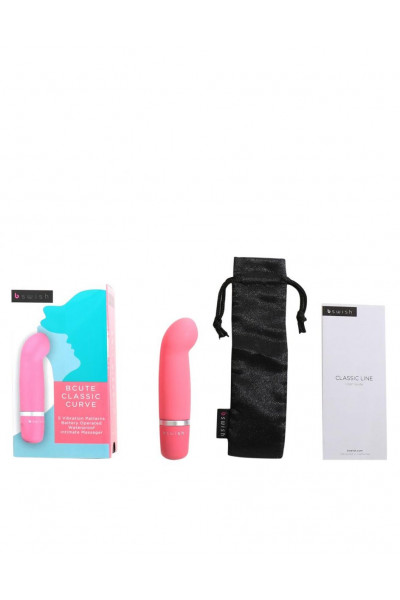 Розовый мини-вибратор Bcute Classic Curve - 10 см. Розовый мини-вибратор Bcute Classic Curve - 10 см.