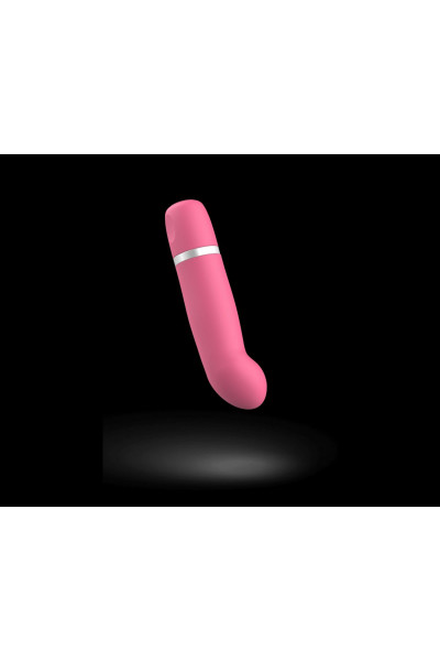 Розовый мини-вибратор Bcute Classic Curve - 10 см. Розовый мини-вибратор Bcute Classic Curve - 10 см.