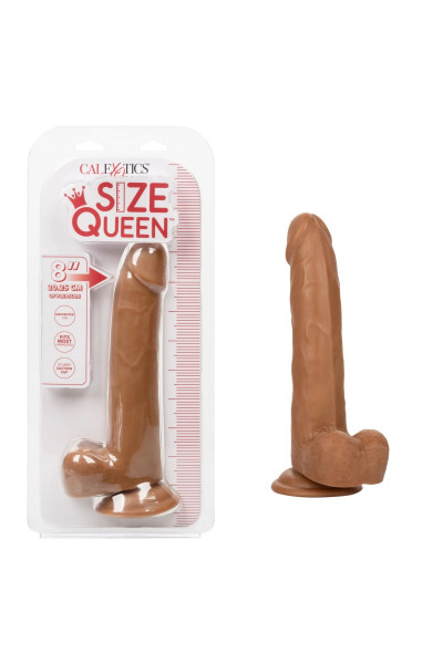 Коричневый фаллоимитатор Size Queen 8 - 25,5 см. Коричневый фаллоимитатор Size Queen 8 - 25,5 см.