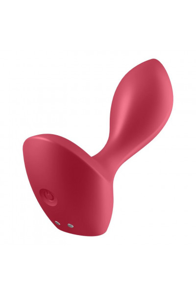 Красный вибромассажёр простаты Satisfyer Backdoor Lover - 14 см. Красный вибромассажёр простаты Satisfyer Backdoor Lover - 14 см.