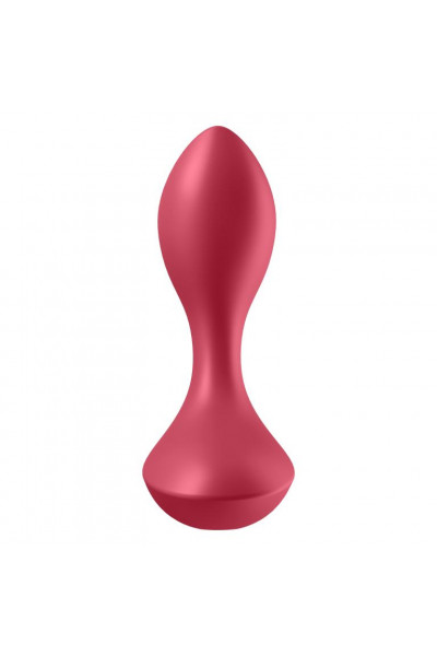 Красный вибромассажёр простаты Satisfyer Backdoor Lover - 14 см. Красный вибромассажёр простаты Satisfyer Backdoor Lover - 14 см.