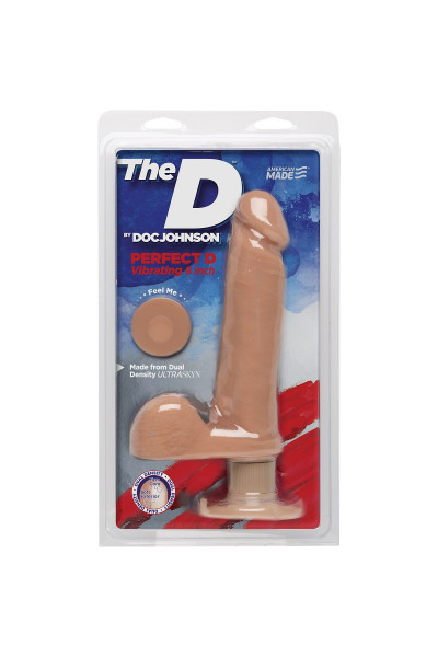 Телесный вибратор-реалистик The D Perfect D Vibrating 8 - 23 см. Телесный вибратор-реалистик The D Perfect D Vibrating 8 - 23 см.