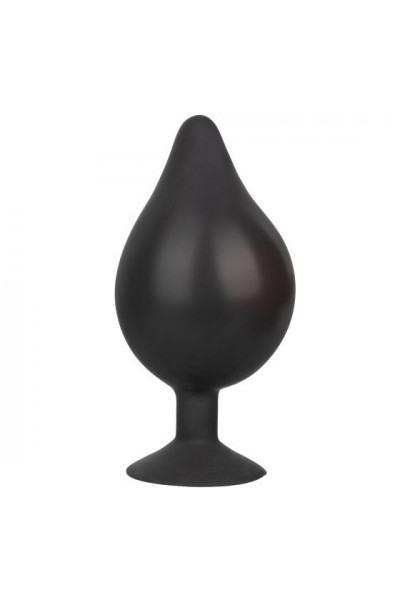 Черная расширяющаяся анальная пробка XL Silicone Inflatable Plug - 16 см. Черная расширяющаяся анальная пробка XL Silicone Inflatable Plug - 16 см.