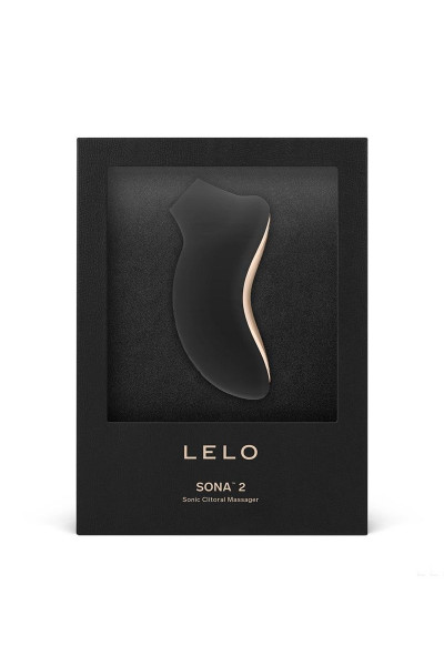 Черный звуковой массажер клитора Lelo Sona 2 Черный звуковой массажер клитора Lelo Sona 2
