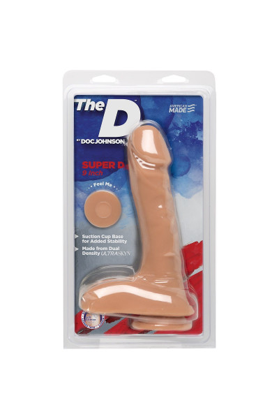 Телесный фаллоимитатор на присоске The D Super D 9 Vanilla - 22,86 см. Телесный фаллоимитатор на присоске The D Super D 9 Vanilla - 22,86 см.