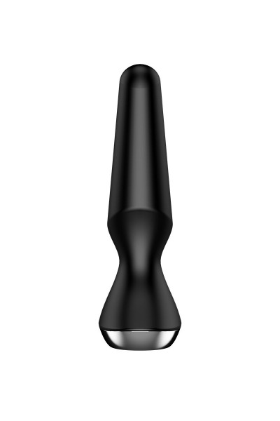 Черная анальная пробка с вибрацией Satisfyer Plug-ilicious 2 - 14 см. Черная анальная пробка с вибрацией Satisfyer Plug-ilicious 2 - 14 см.
