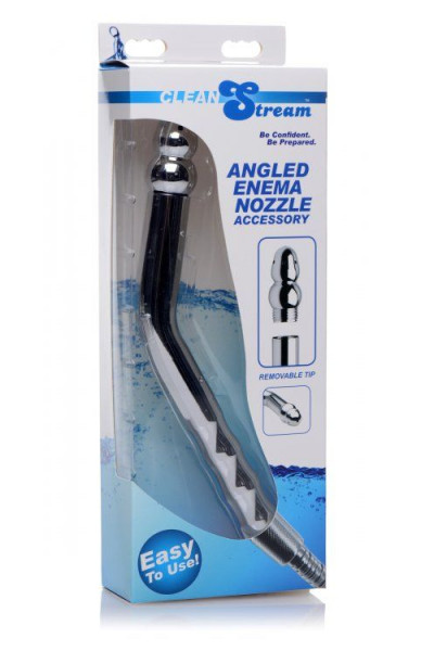 Сопло для анального душа Angled Enema Nozzle Сопло для анального душа Angled Enema Nozzle