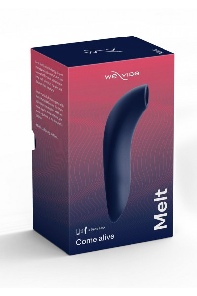 Синий вакуум-волновой стимулятор клитора We-Vibe Melt Синий вакуум-волновой стимулятор клитора We-Vibe Melt