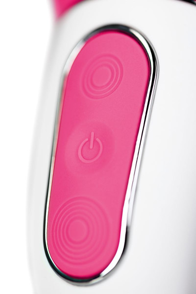Ярко-розовый вибратор Satisfyer Mr. Rabbit с клиторальным отростком - 22,1 см. Ярко-розовый вибратор Satisfyer Mr. Rabbit с клиторальным отростком - 22,1 см.