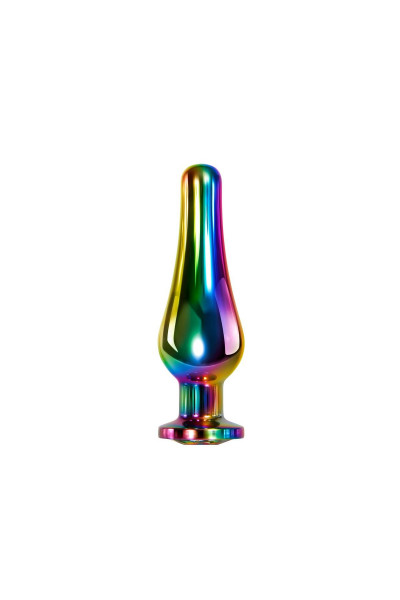 Радужная металлическая пробка Rainbow Metal Plug Medium - 11,1 см. Радужная металлическая пробка Rainbow Metal Plug Medium - 11,1 см.