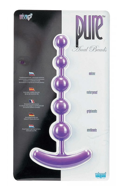 Анальная цепочка PURE ANAL BEADS - 15,2 см. Анальная цепочка PURE ANAL BEADS - 15,2 см.