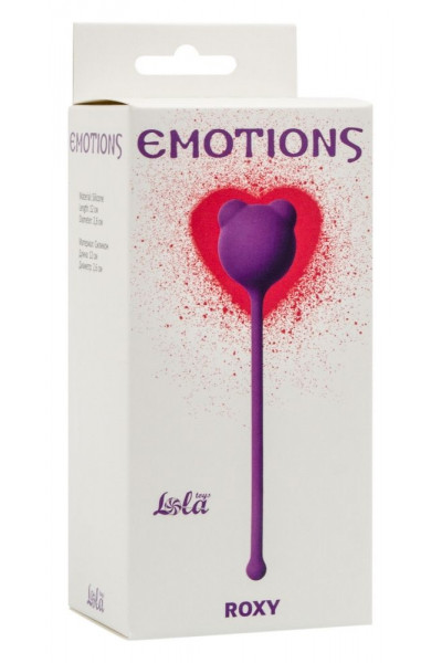 Фиолетовый вагинальный шарик Emotions Roxy Фиолетовый вагинальный шарик Emotions Roxy