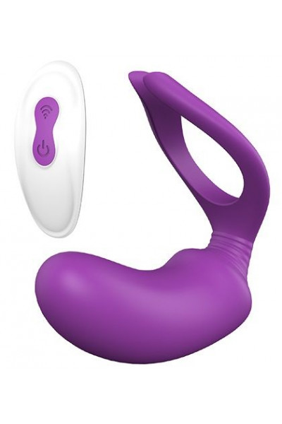 Фиолетовый анальный вибратор REMOTE PRIVATE PLEASER Фиолетовый анальный вибратор REMOTE PRIVATE PLEASER