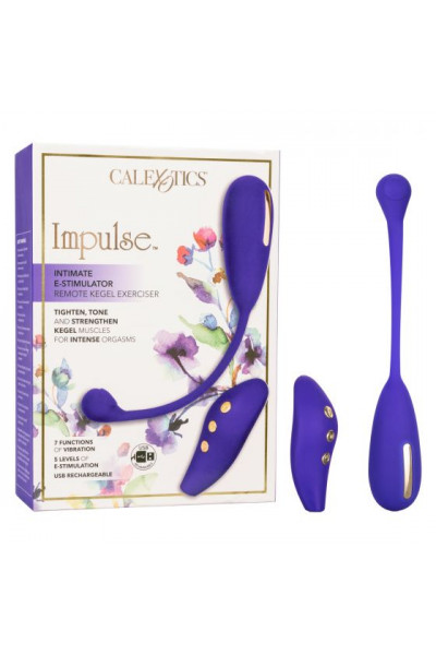 Фиолетовый шарик с электростимуляцией и вибрацией Intimate E-Stimulator Remote Kegel Exerciser Фиолетовый шарик с электростимуляцией и вибрацией Intimate E-Stimulator Remote Kegel Exerciser