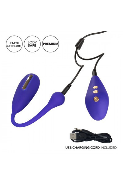 Фиолетовый шарик с электростимуляцией и вибрацией Intimate E-Stimulator Remote Kegel Exerciser Фиолетовый шарик с электростимуляцией и вибрацией Intimate E-Stimulator Remote Kegel Exerciser