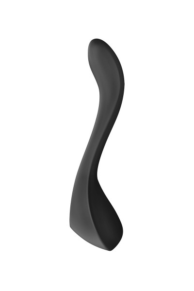 Чёрный многофункциональный стимулятор для пар Satisfyer Endless Joy Чёрный многофункциональный стимулятор для пар Satisfyer Endless Joy