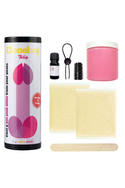 Набор для создания слепка пениса Cloneboy Tulip Hot Pink Набор для создания слепка пениса Cloneboy Tulip Hot Pink