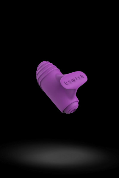 Фиолетовый вибростимулятор на пальчик Bteased Basic Finger Vibrator Фиолетовый вибростимулятор на пальчик Bteased Basic Finger Vibrator